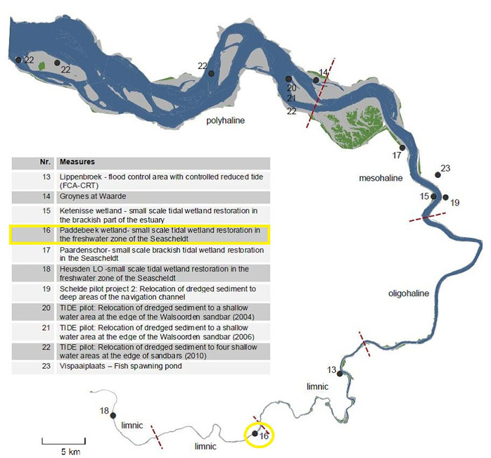 Figure 1. Location Paddebeek wetland