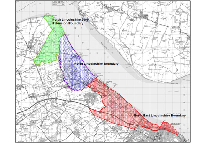 Figure 2: Split Ecological Survey Area 