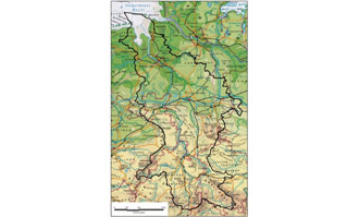 Figure 3c WFD: Scope of the Water Framework Directive for the River Basin District Weser (source: FGG Weser 2007, http://www.fgg-weser.de/Download-Dateien/bewirtschaftungsfragen_weser_2007.pdf) 
