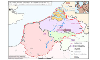 Figure 4d International river basin district of the Scheldt